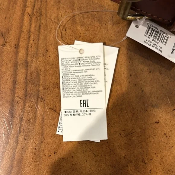 Banana Republic Brown Leather Crossbody Belt Bag - Picture 5 of 5